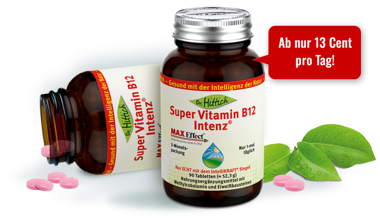 Super Vitamin B12 Intenz 3-Monatspackung